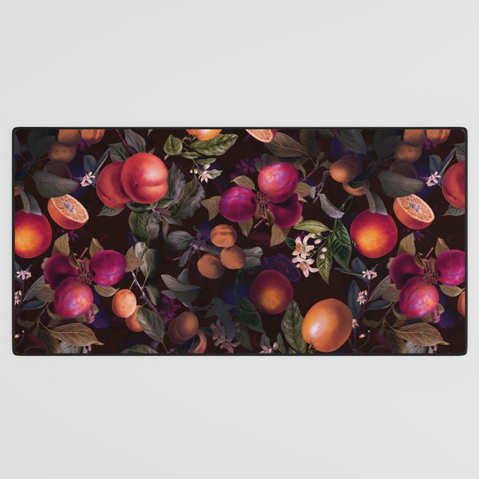 Vintage Fruit Pattern XXIV Desk Mat Gallery Image 3