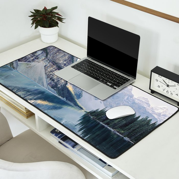 Alpine Sunrise Desk Mat Gallery Image 2