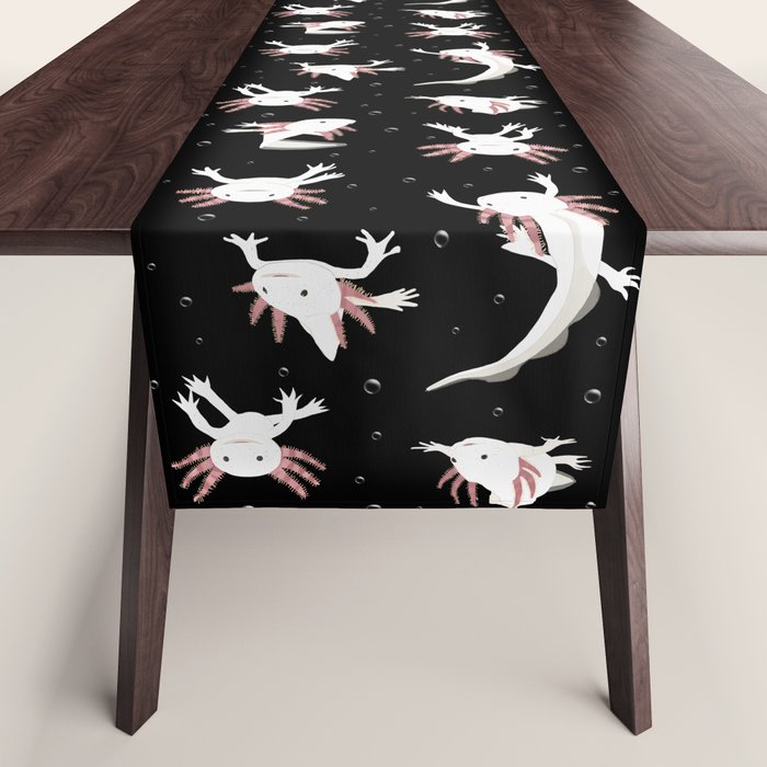 Axolotls Table Runner Gallery Image 1