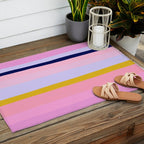 Ojai, california sunset Outdoor Rug Gallery Image 2