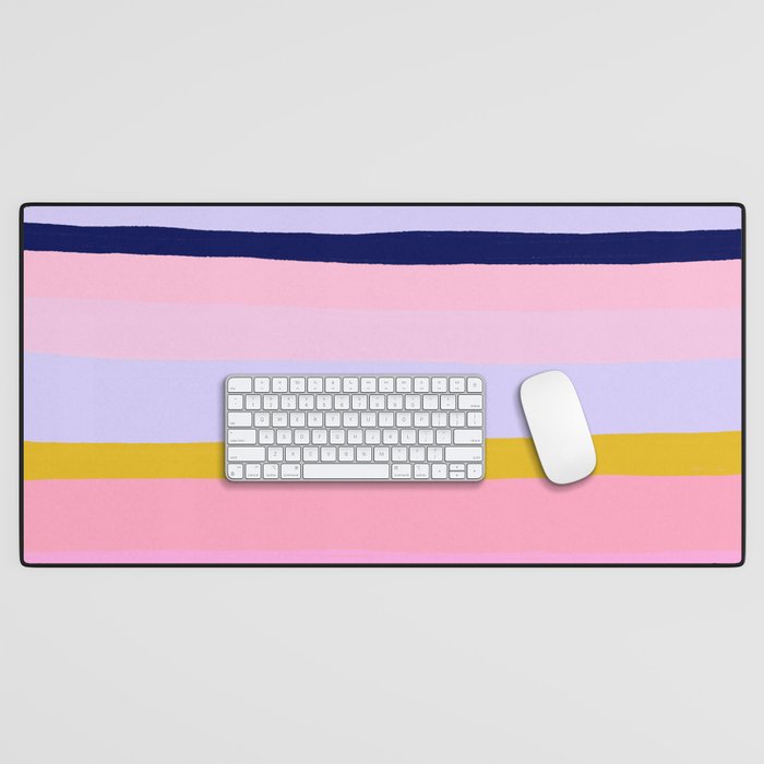 Ojai, california sunset Desk Mat Gallery Image 1