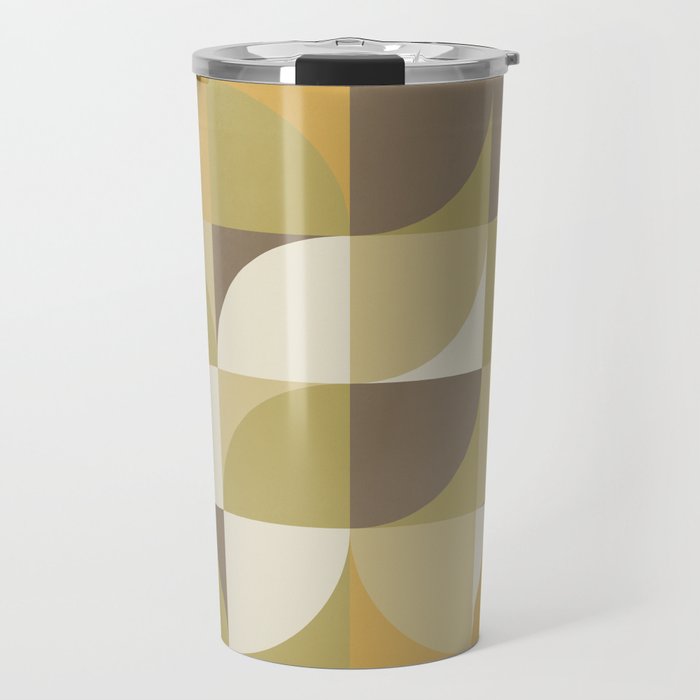 Retro Geometry I Travel Mug Gallery Image 1