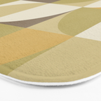 Retro Geometry I Bath Mat Gallery Image 3