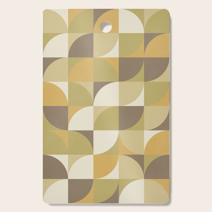 Retro Geometry I Cutting Board Gallery Image 1