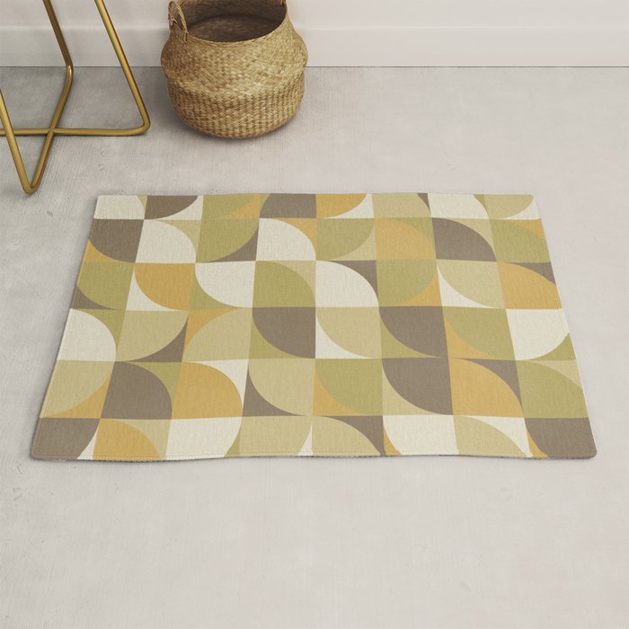 Retro Geometry I Rug Gallery Image 1