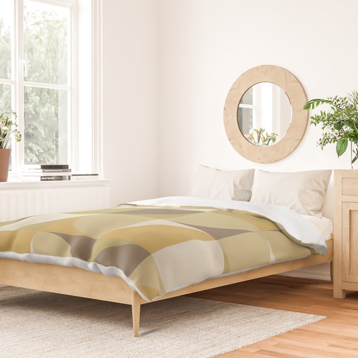 Retro Geometry I Duvet Cover Gallery Image 2