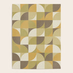 Retro Geometry I Poster Gallery Image 4