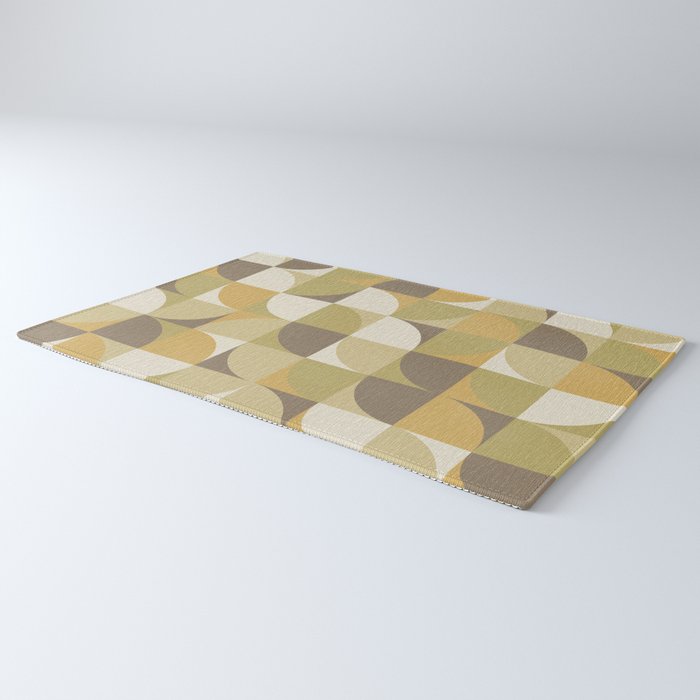 Retro Geometry I Rug Gallery Image 3