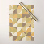Retro Geometry I Wrapping Paper Gallery Image 1