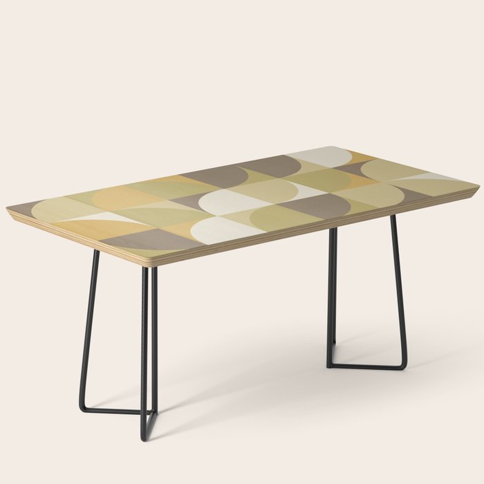 Retro Geometry I Coffee Table Gallery Image 1