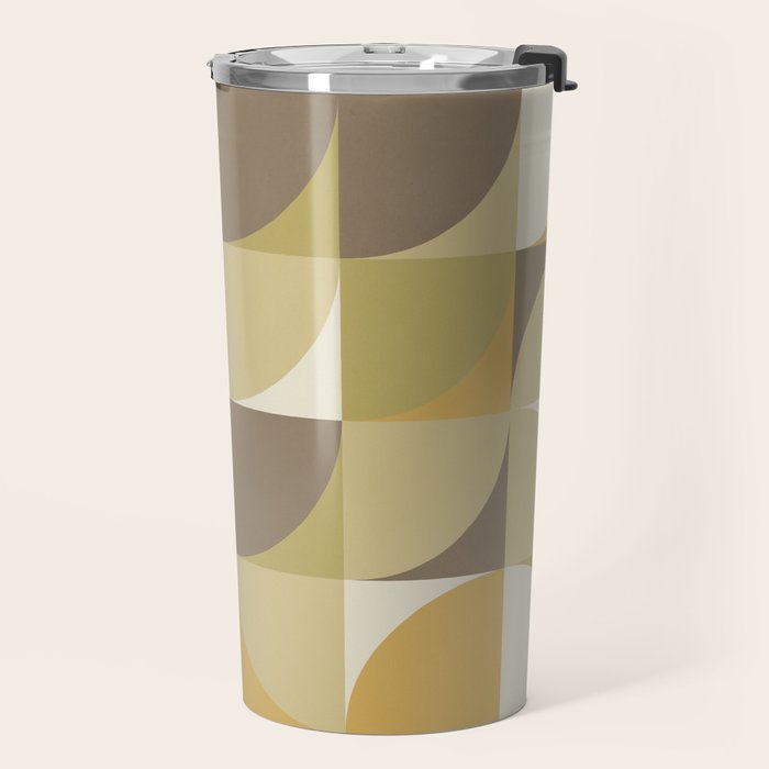 Retro Geometry I Travel Mug Gallery Image 2