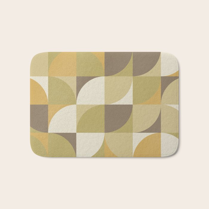Retro Geometry I Bath Mat Gallery Image 1