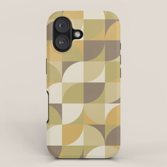 Retro Geometry I iPhone Case Gallery Image 1