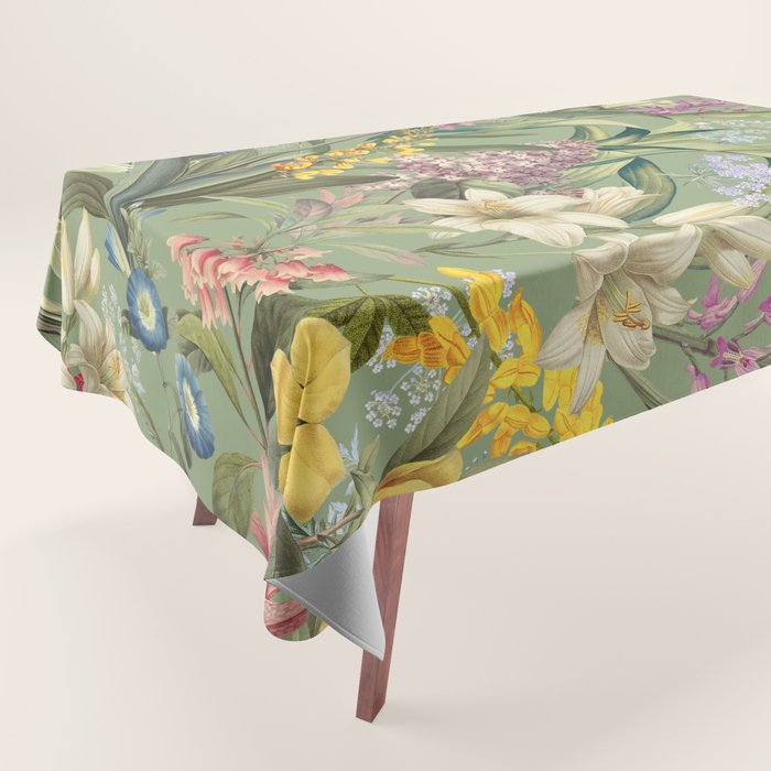 Isolated Blooms II Tablecloth Gallery Image 1
