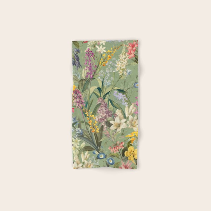 Isolated Blooms II Bath Towel Gallery Image 1