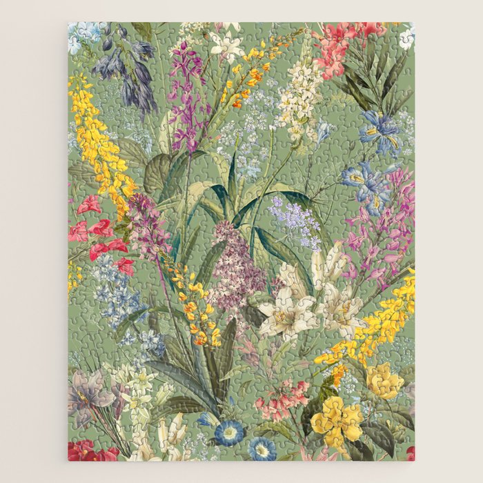 Isolated Blooms II Jigsaw Puzzle Gallery Image 1