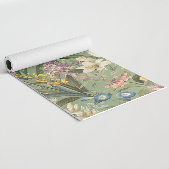 Isolated Blooms II Yoga Mat Gallery Image 2