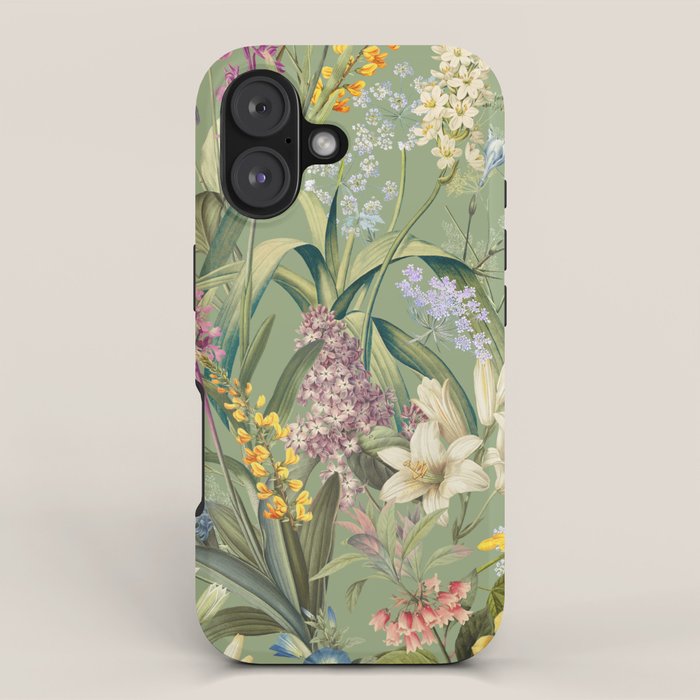 Isolated Blooms II iPhone Case Gallery Image 1