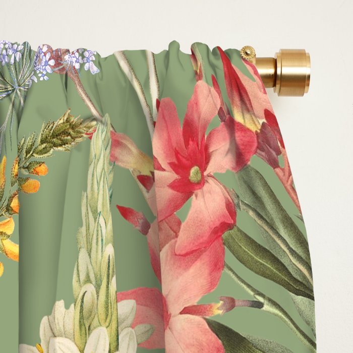 Isolated Blooms II Window Curtain Gallery Image 2