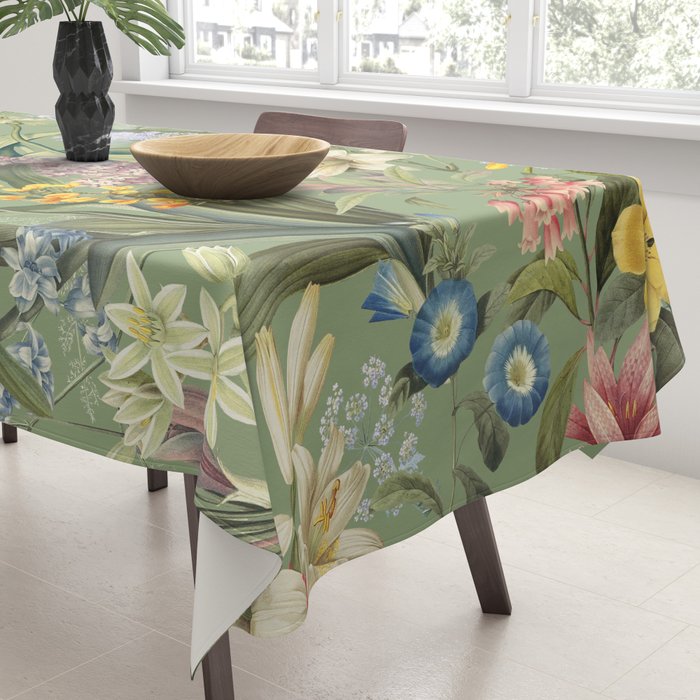 Isolated Blooms II Tablecloth Gallery Image 3
