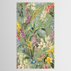 Isolated Blooms II Tablecloth Gallery Image 2
