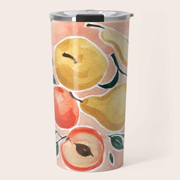 Fruit Plate Travel Mug Gallery Image 1