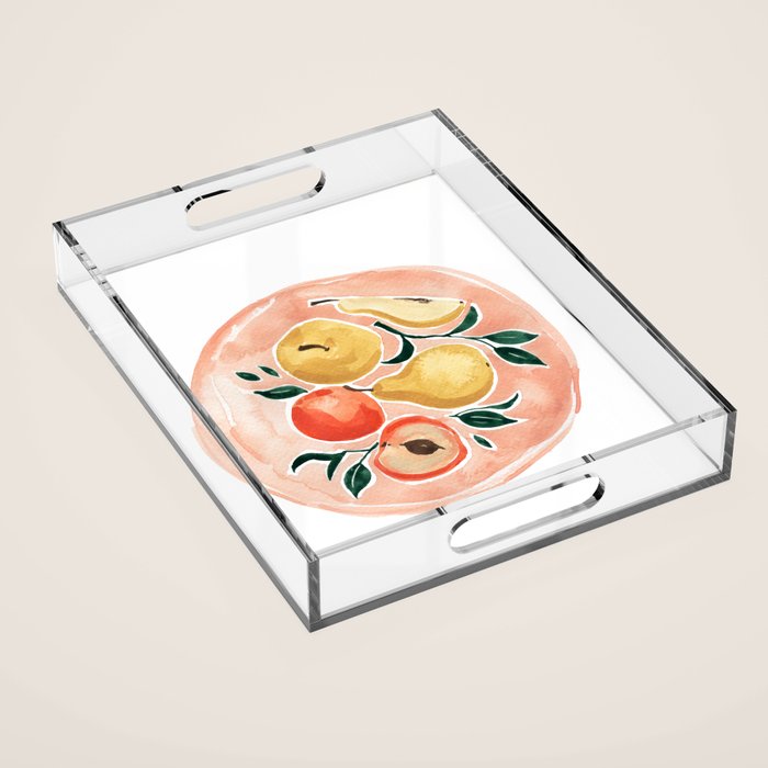 Fruit Plate Acrylic Tray Gallery Image 1