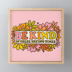 Be Kind Mini Art Print Gallery Image 1