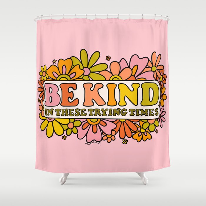 Be Kind Shower Curtain Gallery Image 1