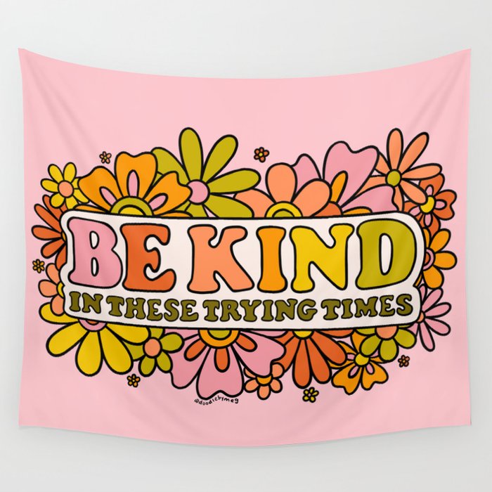 Be Kind Wall Tapestry Gallery Image 4