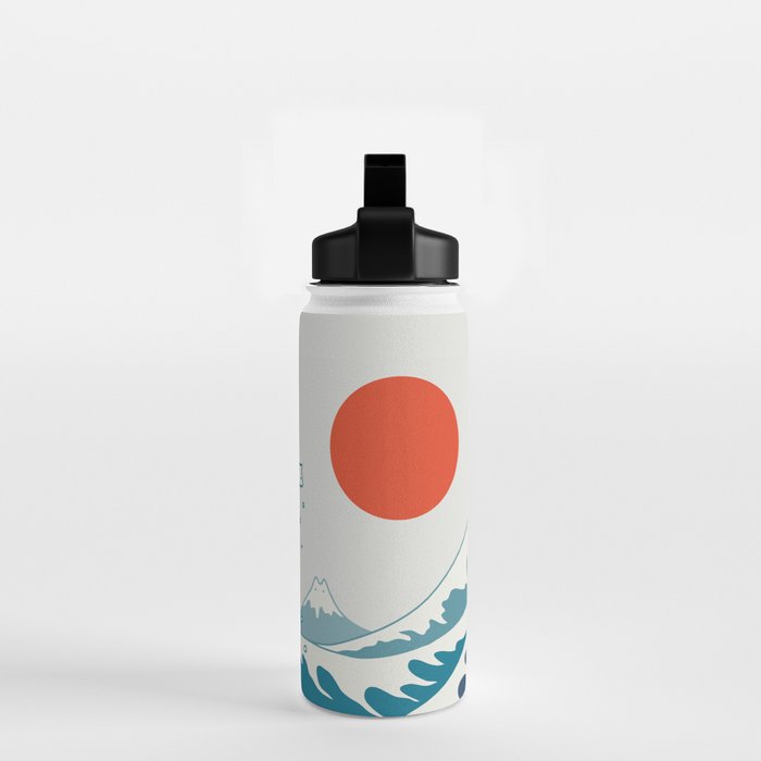 Cat Landscape 34 Water Bottle Gallery Image 2