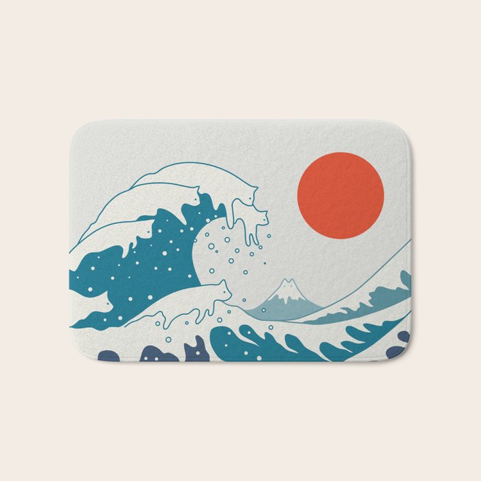 Cat Landscape 34 Bath Mat Gallery Image 1