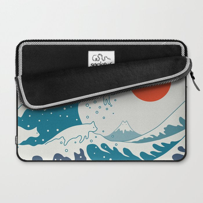 Cat Landscape 34 Laptop Sleeve Gallery Image 2