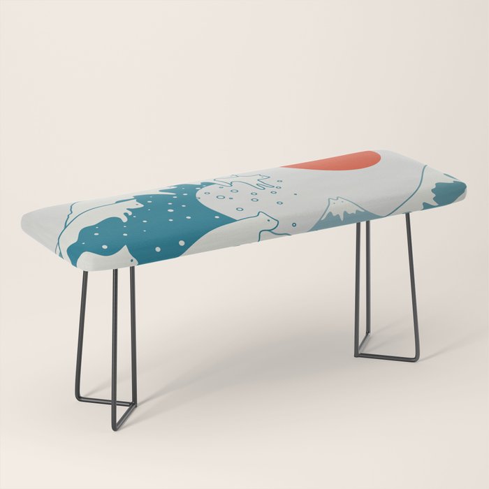 Cat Landscape 34 Bench Gallery Image 1