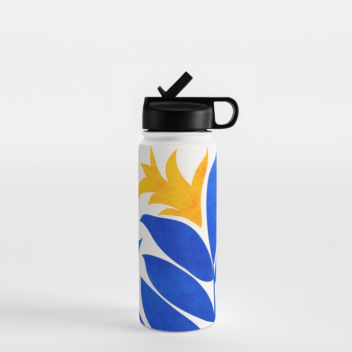 Community Garden Mid Century Abtract Water Bottle Gallery Image 1