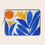 Community Garden Mid Century Abtract Laptop Sleeve Gallery Image 1
