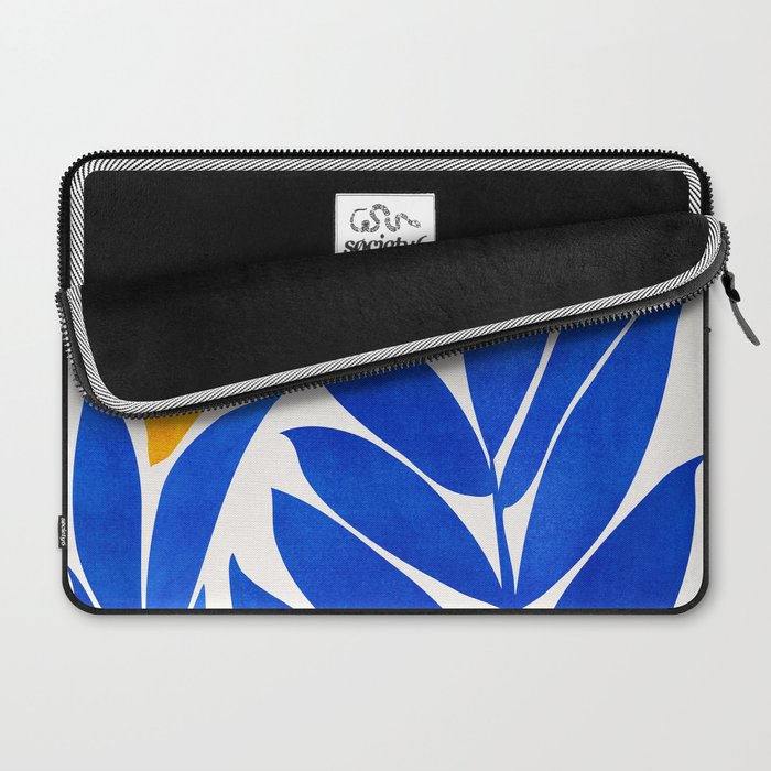 Community Garden Mid Century Abtract Laptop Sleeve Gallery Image 2