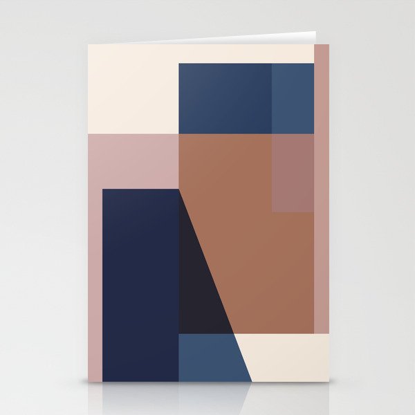 geometric abstract 45 Stationery Card Gallery Image 2