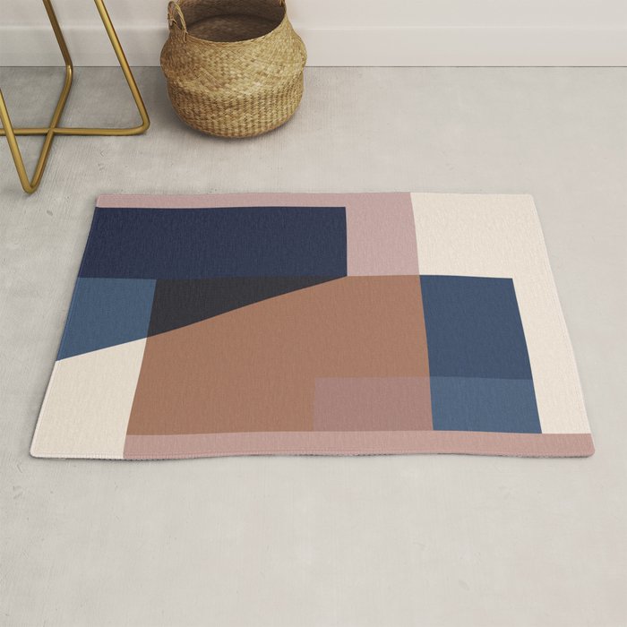 geometric abstract 45 Rug Gallery Image 1