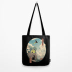 Ukiyo-e Delivery Tote Bag Gallery Image 2