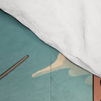 Ukiyo-e Delivery Comforter Gallery Image 4