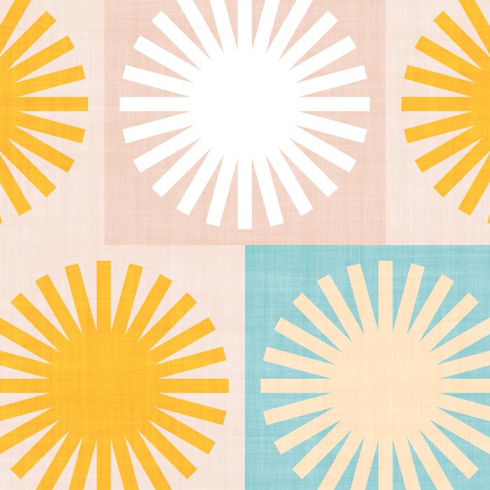 Sunny Checks Plaid pattern in pastels Coffee Mug Gallery Image 2