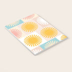 Sunny Checks Plaid pattern in pastels Notebook Gallery Image 3