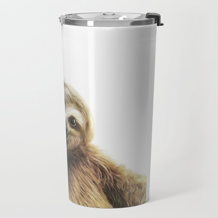 Young Sloth Travel Mug Gallery Image 2