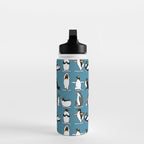 Penguin Yoga Water Bottle Gallery Image 3