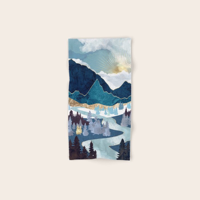 Valley Sunrise Bath Towel Gallery Image 1