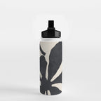 Abstract Art Minimal Flowers 3 Water Bottle Gallery Image 2