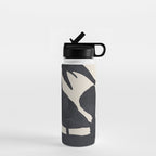 Abstract Art Minimal Flowers 3 Water Bottle Gallery Image 1