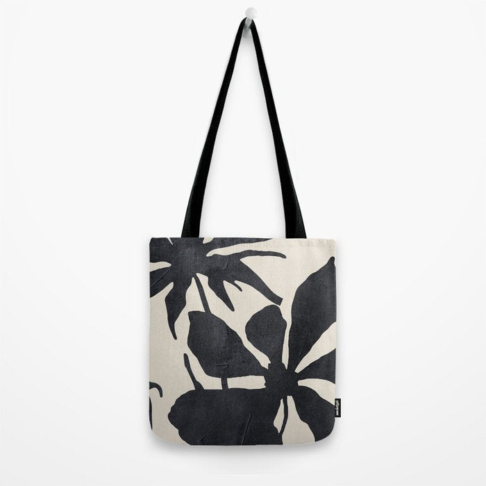 Abstract Art Minimal Flowers 3 Tote Bag Gallery Image 2