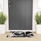 Abstract Art Minimal Flowers 3 Welcome Mat Gallery Image 3